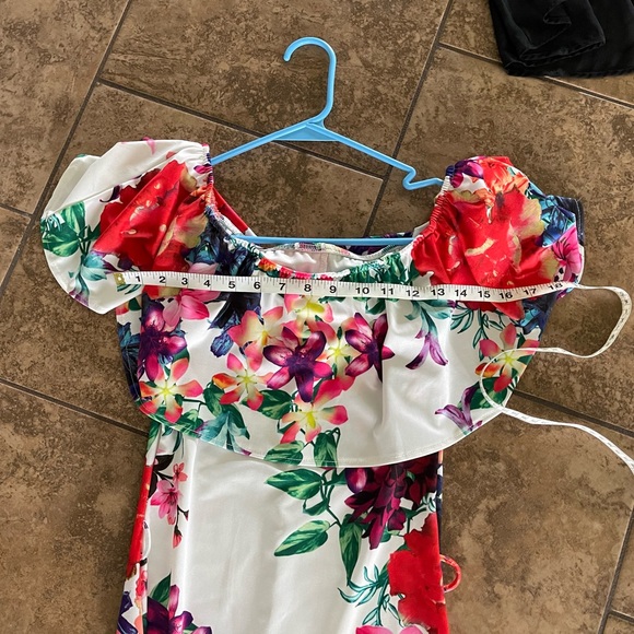 womens summer flowered dress - Picture 9 of 9